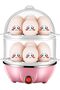 Double Layer Egg Cooker 14 Egg Capacity Hard Boiled Egg Cooker Anti-dry Electric Egg Boiler