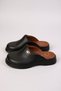 Hipokrat Hpt650 Orthopedic Genuine Leather Sabo Slippers Doctor Hospital Cook Work Slippers - 5
