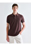 Esvab • Modern & Distinctive Devrik Roba Collar Combed Cotton Men's T-Shirt