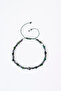 Bloodstone & Hematite & Zircon Apparatus Natural Stone Macrame Bracelet - 6