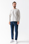 Men's Elastic Waist Pocket Detailed Jogger Trousers Navy Blue - 8079