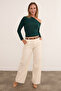 Basic One Shoulder Blouse - 5