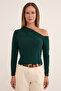 Basic One Shoulder Blouse - 8