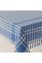 Fringed Piti Checkered Tablecloth 150X150 cm – Multi-Purpose Cover for Tableware & Picnic - 2