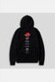 هودي أسود من Akatsuki Cloud أمامي وخلفي - 2