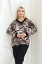 Bamboo Viscose V-Neck Long Sleeve Blouse – Relaxed Fit, Plus Size (Xl–6Xl) - 7