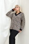 Bamboo Viscose V-Neck Long Sleeve Blouse – Relaxed Fit, Plus Size (Xl–6Xl) - 7