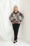 Bamboo Viscose V-Neck Long Sleeve Blouse – Relaxed Fit, Plus Size (Xl–6Xl) - 6