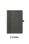 Unisex Textile-Covered Modern Notebook – Durable, Stylish Journal with Soft Touch Green - 2