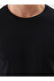 Crew Neck Basic Long Sleeve Men's T-Shirt - 3