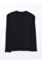 Crew Neck Basic Long Sleeve Men's T-Shirt - 6