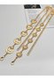 2 Pieces Body & Waist & Dress & Pants & Skirt Chain Belt Set with Sun-Moon-Star Figures - 2