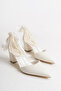 Women's Bride Pearled Thick Heel Special Occasion Wedding Ceremony Wedding Shoes - 6 cm - 2