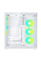 كيس أتاك AK06 ATX Full Tower ATX مع 5 مراوح 140 مم - أبيض - 3
