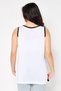 Women Sportswear Fit Sleeveless Outdoor Top, White - 4