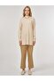 Half Turtleneck Viscose Knitwear Tunic Stone - 3