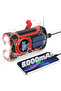 Red Emergency Radio Hand Crank Solar 5000mAh, IP65 Waterproof Dustproof Bluetooth 5.3 Portable AM/FM - 7