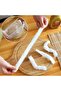 100Pcs Reusable Elastic Plastic Bowl Covers, Transparent, Food Storage Bones - 3