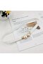 Pearl Detailed Thin Belt with Elastic Back Dress Belt Shirt Belt Coat Belt