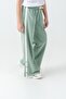 Girls' Tracksuit Bottom with Side Grosgrain Stripe and Snap Fasteners - 4