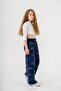 All Area Printed Girl's Sweatpants with Wide Legs - 3