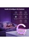 Fohome Ambient Lighting Night Light, 3 in 1 Night Light Bluetooth Speakers and 15W Wireless Charger, - 3