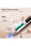 Cordless Mini 2 in 1 Hair Straightener Brush Curler for Hair & Beard Styling (CD-2398) - 8
