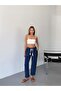 Women's Linen Pants Stitching & Embroidery Detailed Comfortable Fit Pants W215 - 4