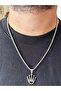 King's Crown Full Steel Non-Tarnish Elegant Stylish Necklace - 2