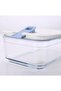 Perfect Seal Glass Food Container Rectangular 1600ml with Lid - 4