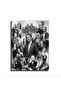 Obama Malcolm X and Martin Luther King Poster (30x40 cm) Framed