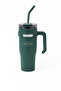 40oz Stainless Steel Tumbler with Handle – Leakproof, Insulated Travel Mug with Lid & Straw