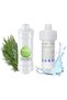 2 pack shower filter Chlorine Removal Reduces Dry Itchy Skin Anti Hair Loss Dandruff - 2