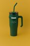 40oz Stainless Steel Tumbler with Handle – Leakproof, Insulated Travel Mug with Lid & Straw - 3
