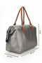 Mother Baby Care Bag Veera Model Faux Leather Functional Shoulder Handbag with Thermos Bottle Compartment - 3