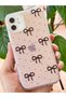 iPhone 12/12 Pro Case Glittery Black Bow Pattern Colorful Shiny Shock-Absorbing Cover - 5