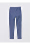 New Season Basic Girl's Leggings with Elastic Waist - 2