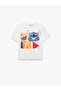 Stitch Licensed Cotton Long Sleeve Crew Neck Printed T-Shirt