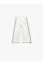 Wide Leg Sweatpants with Elastic Waist, Cotton, Plain