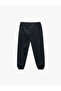 Basic Jogger Sweatpants with Elastic Waist and Pockets - 2