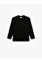 Long Sleeve Crew Neck 5-Piece T-Shirt Set - 3