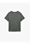 Relaxed Fit Short Sleeve Crew Neck Cotton Basic Sports T-Shirt - 2