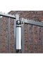 Aesthetic 180 °   Door Spring, Directly Attached to the Hinge Rhino-Silv - 2