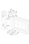 Compact, 2-Way 90 °   Hinge Square Snap Nosehinge-I-50 - 2