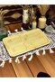 Original Bamboo Plate Snack Breakfast Fruit Presentation Plate Modern 3 Compartment Rectangular - 2