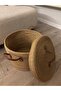 Armonia Leather Handle Covered Dirty Laundry Basket Organizing Basket Toy Basket - 4