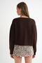 6943 Women's V-Neck Thessaloniki Cardigan Brown - 7