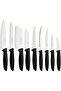 9 pcs Knife Set - Stainless Steel Sharp Professional Kitchen Chef Cooking Knives set with Black Handles 23498050