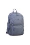 Unisex Large Size Lightweight Multi-Eye Backpack Gray