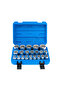 1/2 Star Socket Set 12 Corners (8-9-10-11-12-13-14-15-16-17-18-19-20-21-22-24-27-30-32 mm)